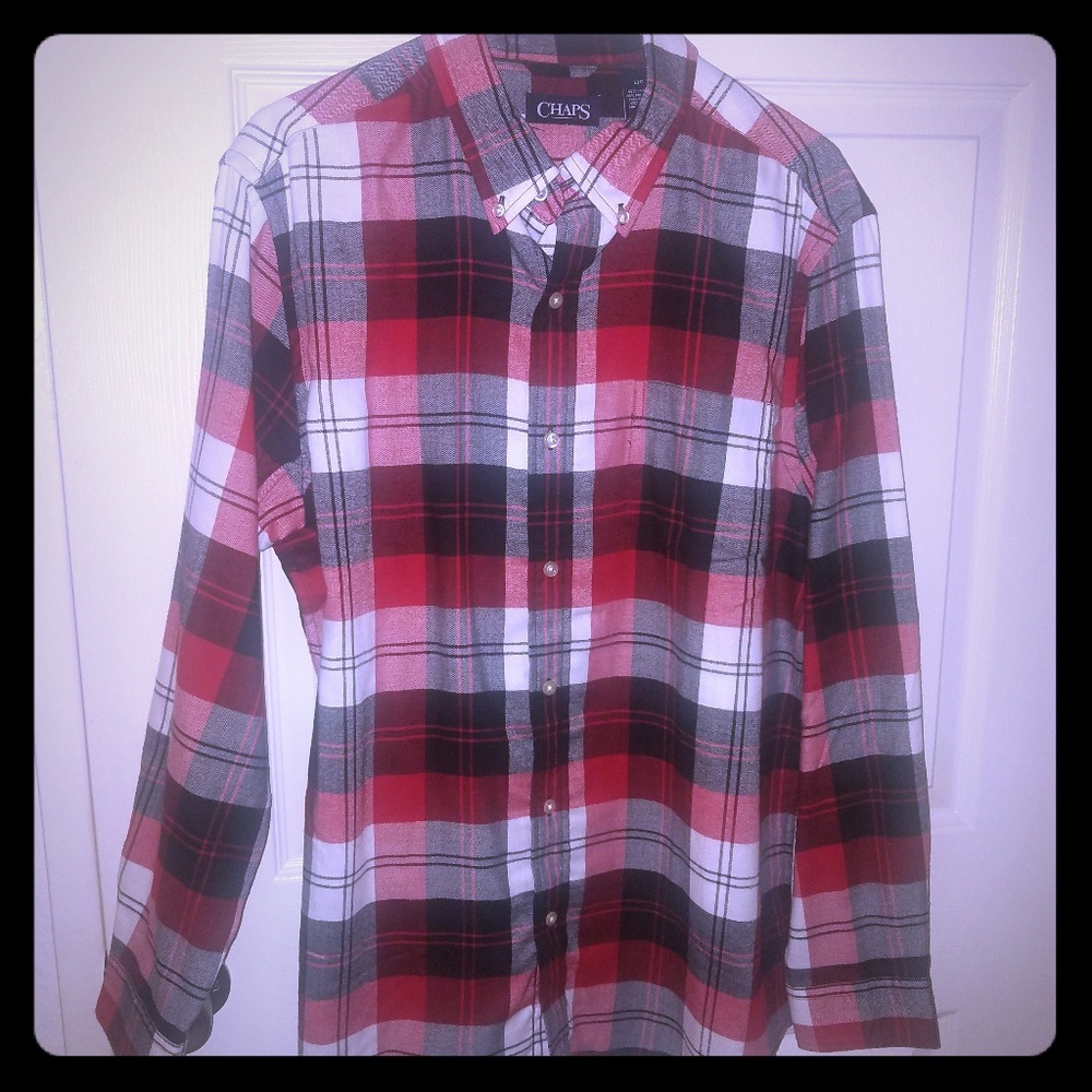 NWOT Chaps Mens Flannel